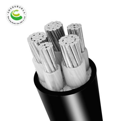 3+2芯  ZR-YJLV  3*16+2*10mm²--3*300+2*150mm² 铝芯交联聚乙烯绝缘聚氯乙烯护套电力电缆 铝芯电力电缆