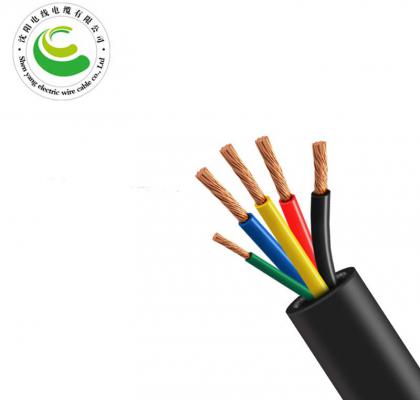 4+1芯  YZ 4*10mm²+1*16mm²--4*10mm²+1*25mm² 中型橡套软电缆 国标铜芯低压电缆