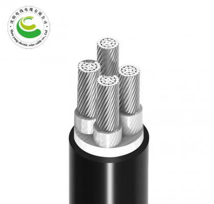 4芯  ZR-YJLV 4*10mm²--4*300mm² 铝芯交联聚乙烯绝缘聚氯乙烯护套线电力电缆
